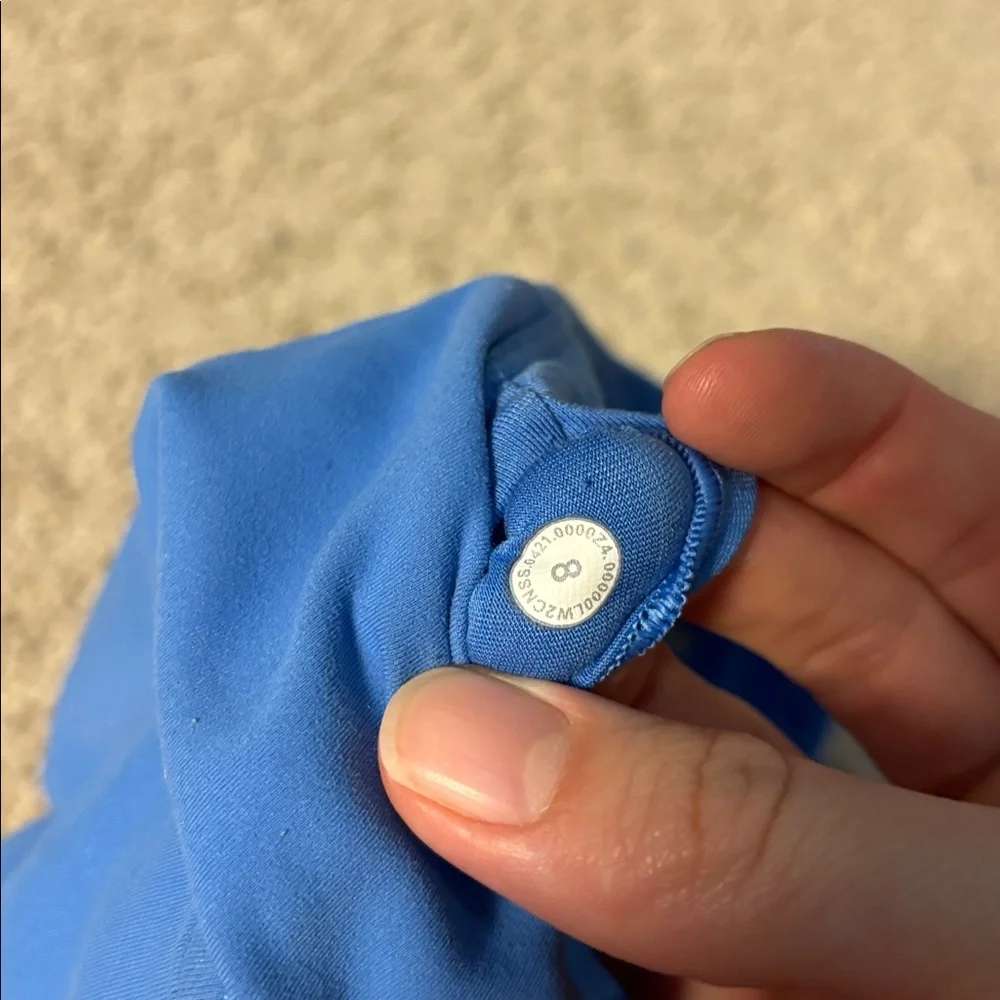 Lululemon Wunder Train Longline Bra *Medium Support, C/D Cup Blue Nile W2CNSS - Picture 6 of 6